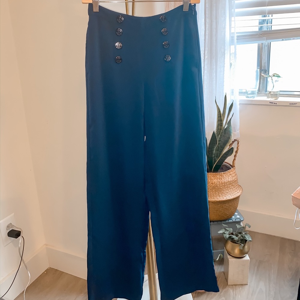 Long palazzo pants